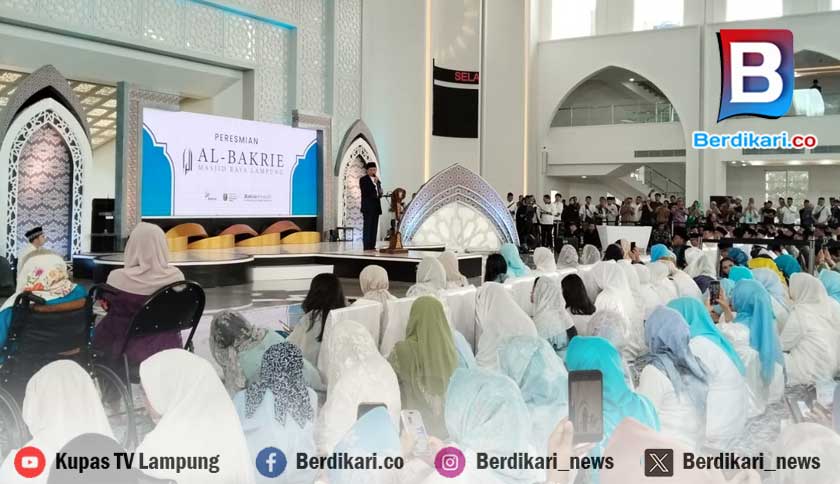 Menag Ajak Jadikan Masjid Raya Al-Bakrie Pusat Kemanusiaan
