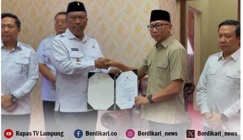 Mirzani Minta Plt Bupati Lamteng Komang Jaga Roda Pemerintahan dan Pelayanan Publik
