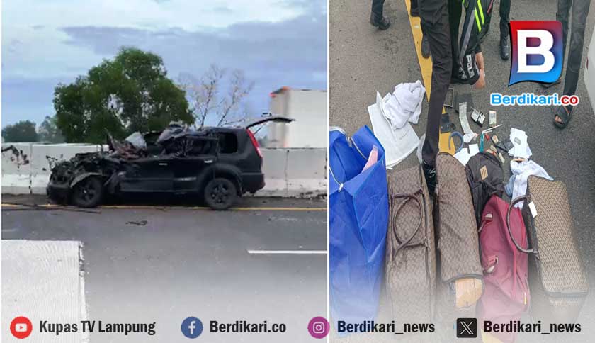 Mobil Kecelakaan Ditelantarkan, Petugas Temukan Puluhan Ribu Ekstasi di Tol Bakter