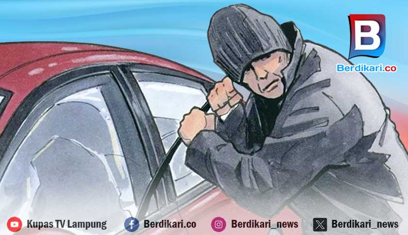 Mobil Pick UP Milik di Mesuji Raib Digondol Maling