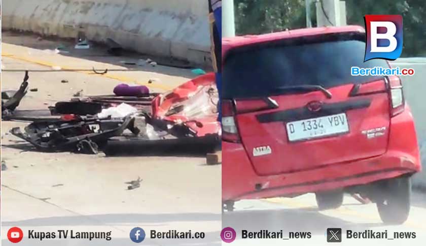 Mobil Sigra Hantam Truk di Tol Terpeka, Dua Orang Meninggal Dunia