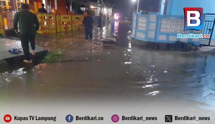 Normalisasi Tak Kunjung Dilakukan, Rumah Warga Labuhanratu Dua Kembali Terendam Banjir