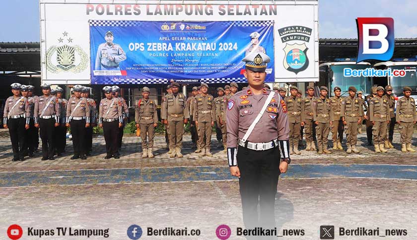 Operasi Zebra 2024, Polres Lamsel Sasar 9 Pelanggar Lalin