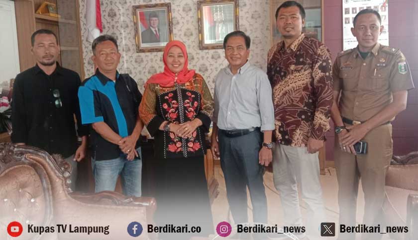 Panitia Pemekaran Kabupaten Lampung Tenggara Temui Ketua DPRD Lamtim