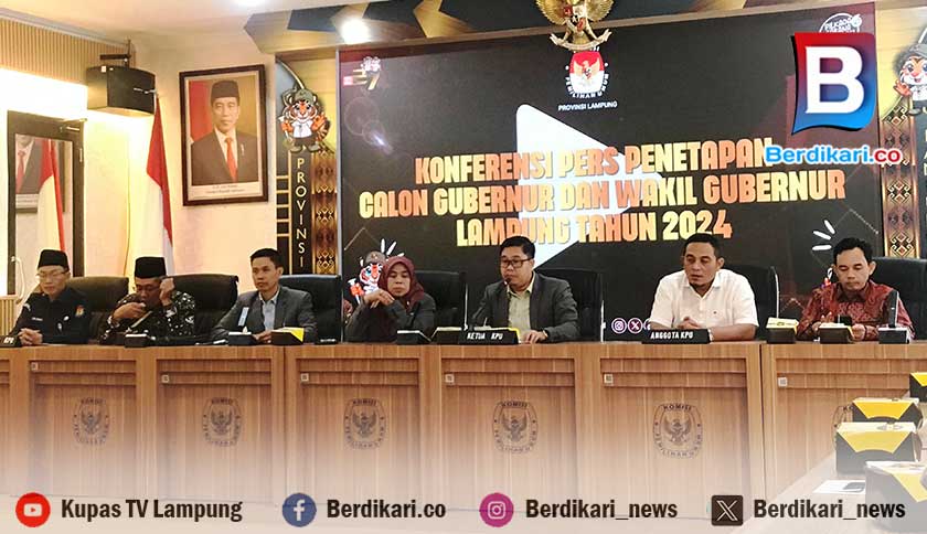 Pasangan Calon Gubernur Lampung Harus Sampaikan RKDK dan Tim Kampanye Pasca Penetapan