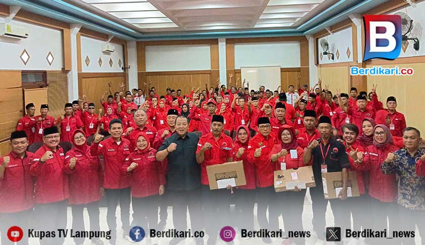 PDI Perjuangan Kota Metro Siap Menangkan Ardjuno di Pilgub Lampung 2024