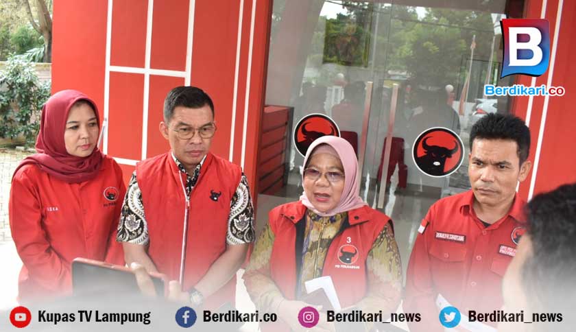 PDI Perjuangan Lampung Mulai Buka Penjaringan Cagub Senin Besok