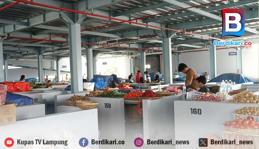 Pemkot Bandar Lampung Ultimatum Pedagang Pasar Gintung: Kios Kosong Bisa Dialihkan