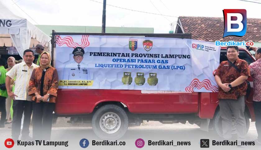 Pemprov Lampung Gelar Operasi Pasar LPG 3 Kg