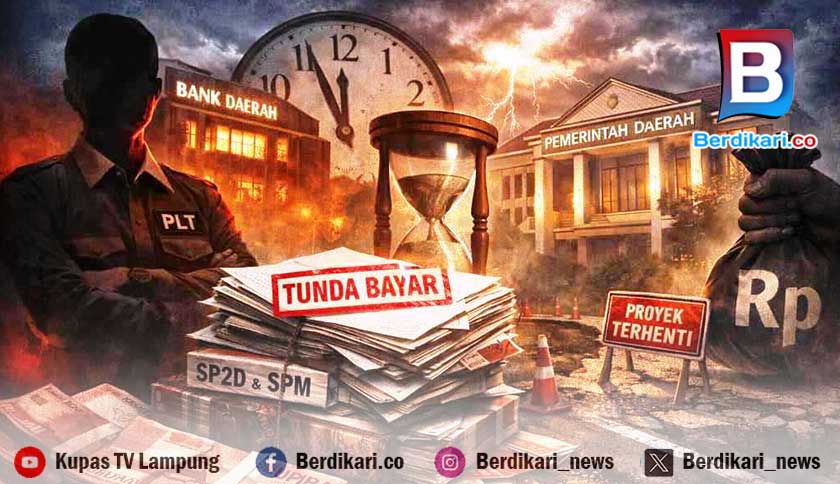 Pemprov Lampung Terapkan Tunda Bayar, Kontraktor Hanya Bisa Pasrah