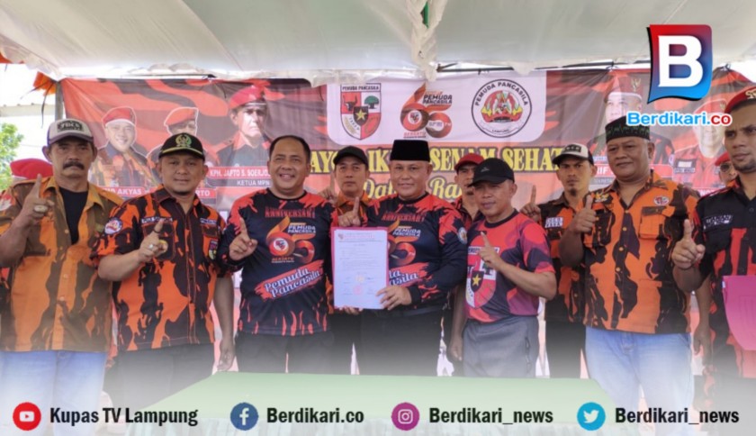 Pemuda Pancasila Dukung Nanang-Antoni di Pilkada Lamsel 2024