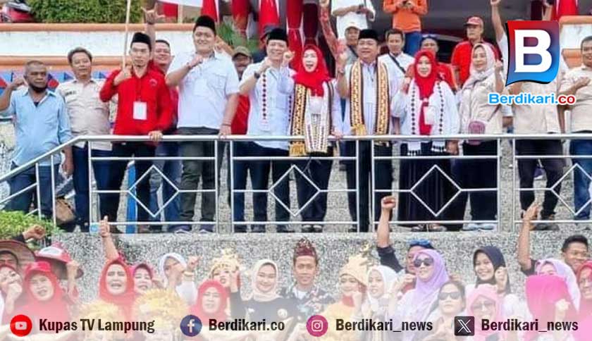 Pendukung Dewi Handajani-Ammar: Nomor 1 Lambang Kemenangan