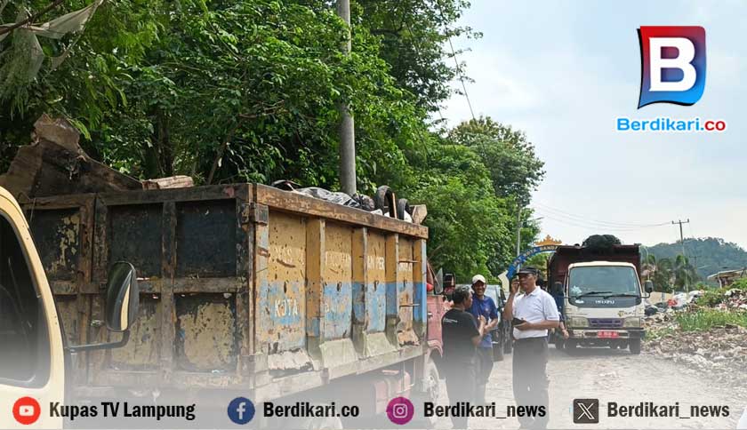 Pengelolaan Sampah TPA Bakung Tuai Sorotan, DLH Bandar Lampung Klaim Sudah Beralih ke Metode Controlled Landfill 