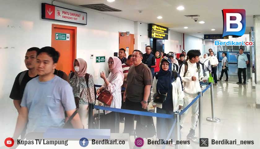 Penumpang Bandara Radin Inten II Naik 31 Persen Saat Libur Maulid Nabi