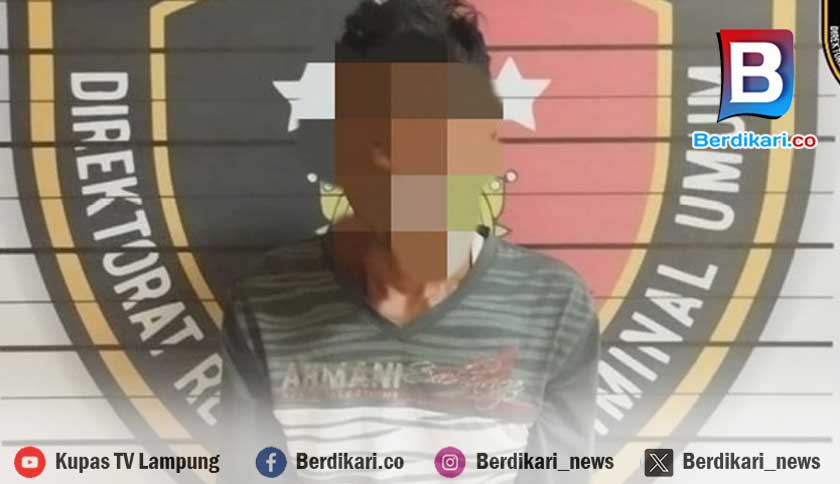 Perkosa Anak Kandung Hingga Hamil, Ayah di Lampung Selatan Ditangkap Polisi