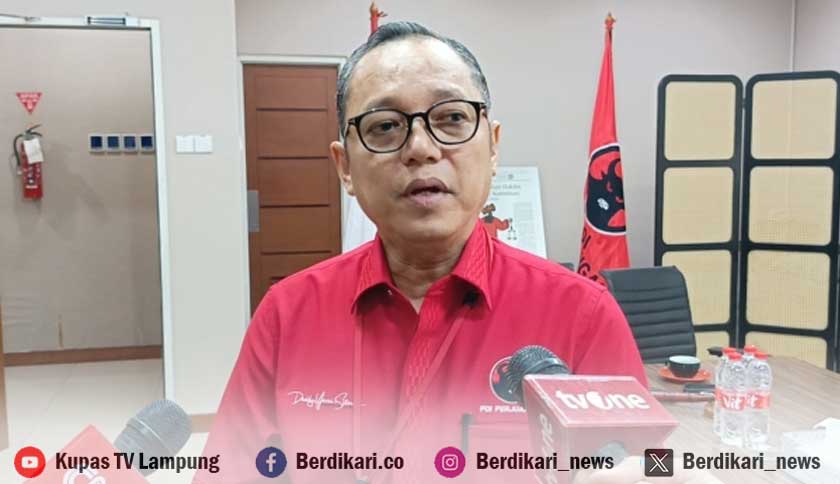 Pesan Deddy Sitorus Kepada Anggota Fraksi PDIP: Menangkan Ardjuno di Pilgub Lampung 2024