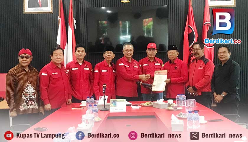 Pilkada Lampung Timur 2024, PDI Perjuangan Resmi Beri Rekom B1KWK Kepada Dawam Rahardjo-Ketut Erawan