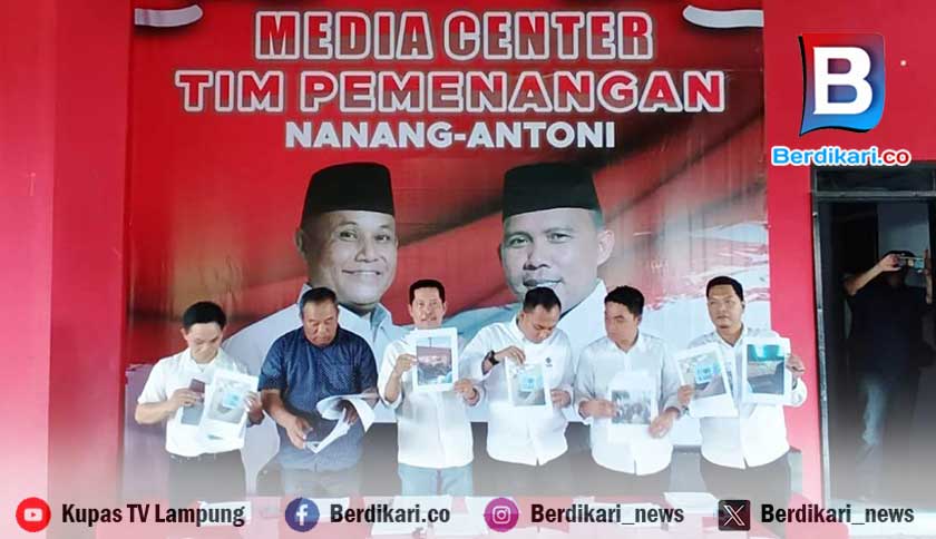 Pilkada Lamsel 2024, Paslon 02 Dilaporkan ke Bawaslu Soal Bagi-bagi Minyak Goreng Tanpa Label