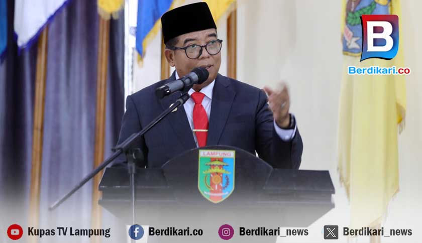 Pj Gubernur Lampung Tegaskan ASN Lambat Layani Masyarakat Akan Diganti