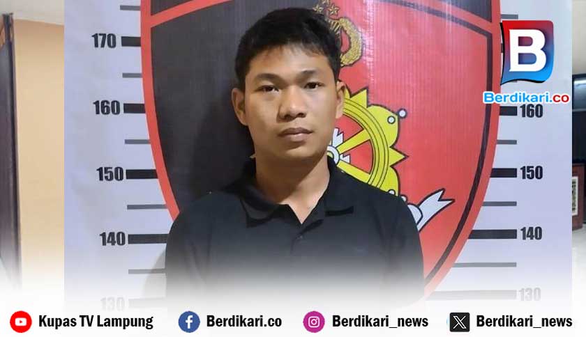 Polisi Amankan Pelaku Utama Pembunuhan di Metro Lampung