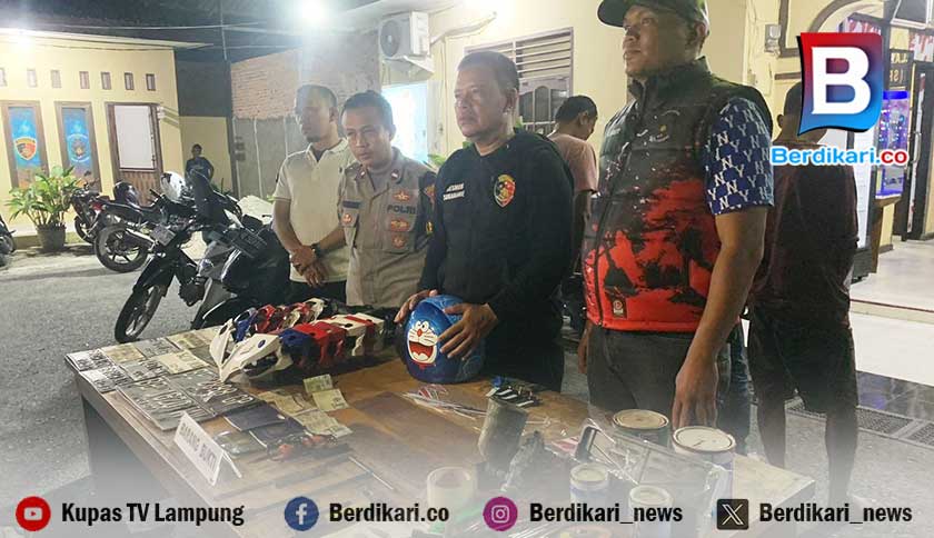 Polisi Bongkar Sindikat Pemalsu Nomor Mesin di Lampung