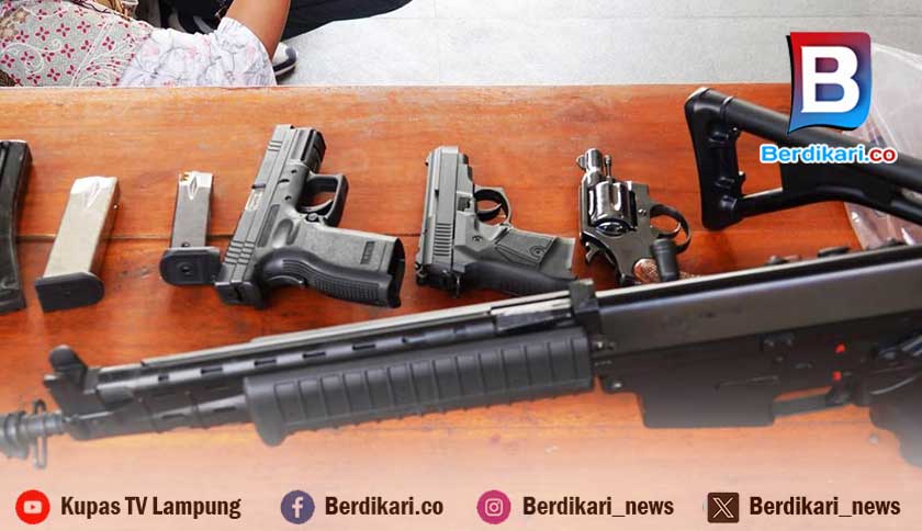 Polisi Buru Pemasok Senpi Oknum Anggota DPRD Lamteng