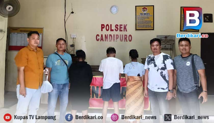 Polisi Gerebek Pesta Sabu di Lampung Selatan, Tiga Tersangka Ditangkap Termasuk Pengedar