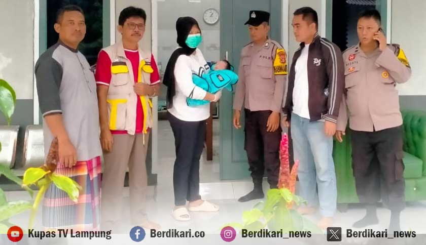 Polisi Kejar Pelaku Pembuang Bayi di Desa Siraman Lamtim