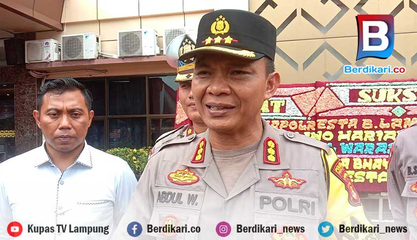 Polisi Kerahkan 160 Personel Amankan Kampanye Hari Pertama di Bandar Lampung