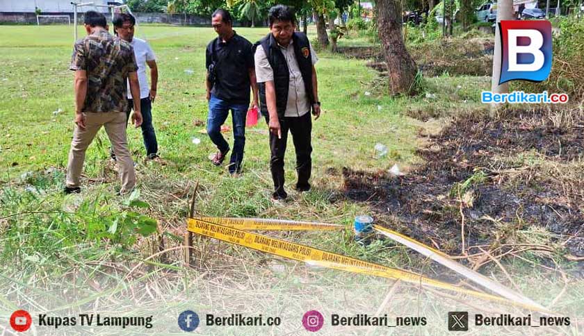 Polisi Olah TKP Ulang Kasus Penganiayaan Kekasih di Bandar Lampung