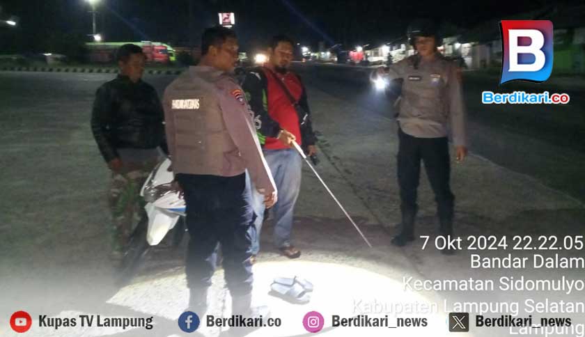 Polisi Sita Celurit Besar dari 2 Remaja di Lampung Selatan