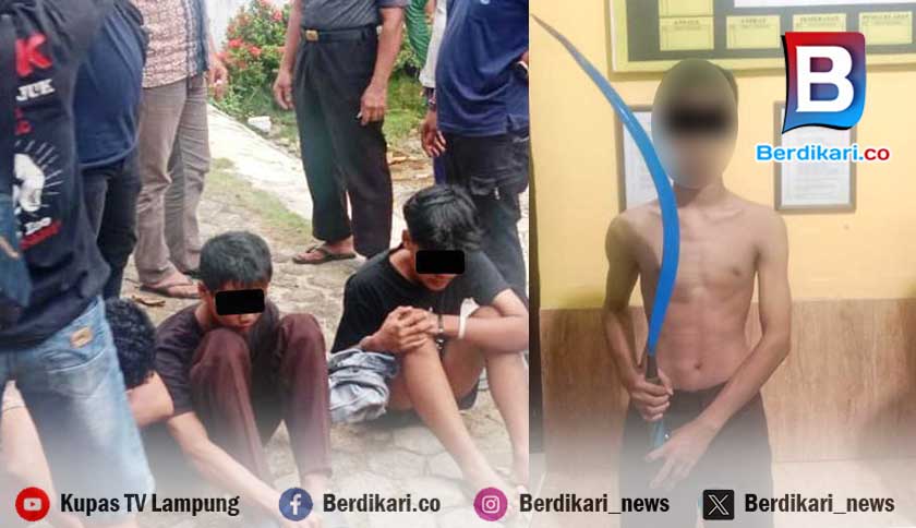 Polisi Tangkap 3 Anggota Geng Pelajar SMP di Metro