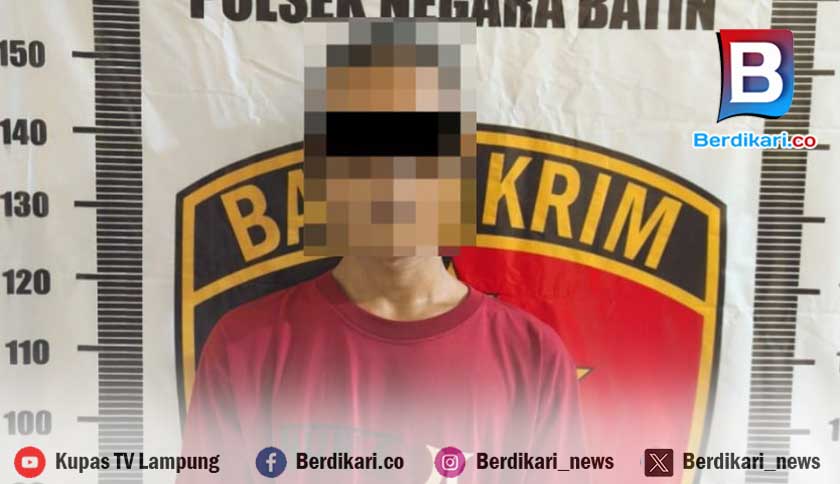 Polisi Tangkap Pembobol Rumah di Negara Batin Way Kanan