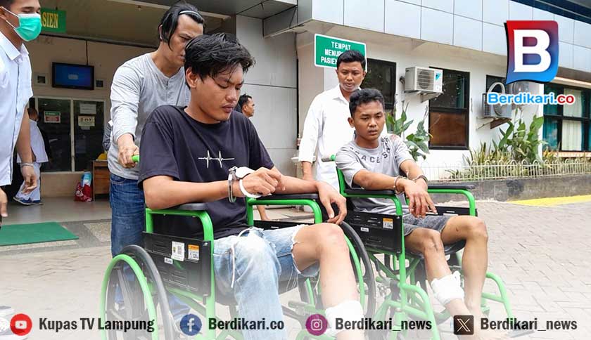 Polisi Tembak 2 Pencuri Motor di Metro Lampung