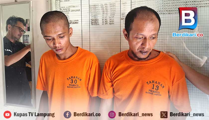 Polisi Tembak Pembobol 12 Minimarket di Bandar Lampung