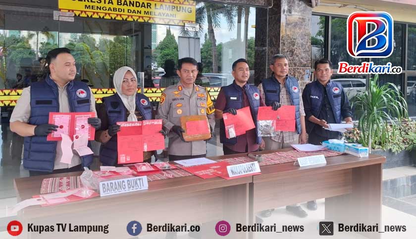 Polresta Bandar Lampung Bongkar 42 Kasus Narkoba, 58 Tersangka Diamankan 