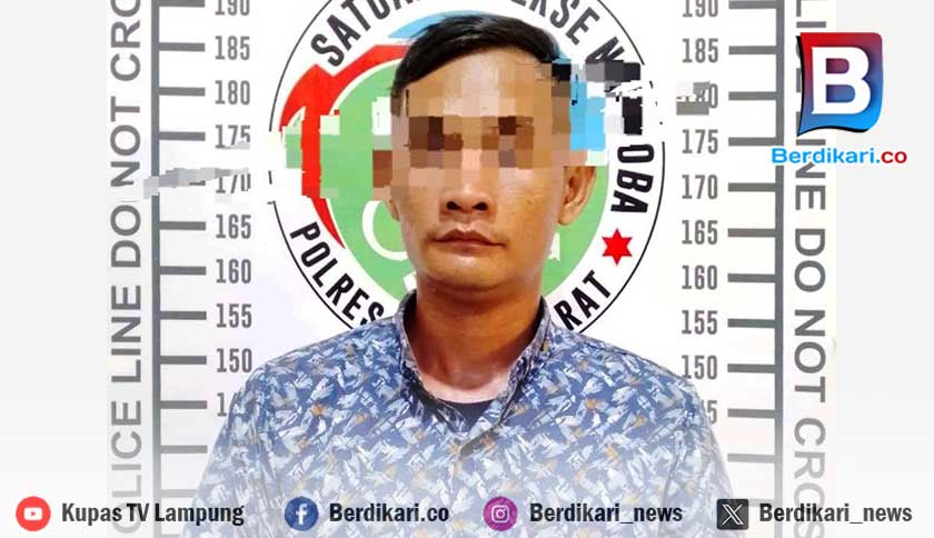 Pria Asal Bandar Lampung Ditangkap Polisi Pesibar Gegara Sabu