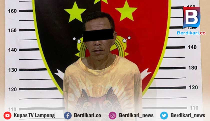 Pria di Bandar Lampung Tega Perkosa Anak Tetangga