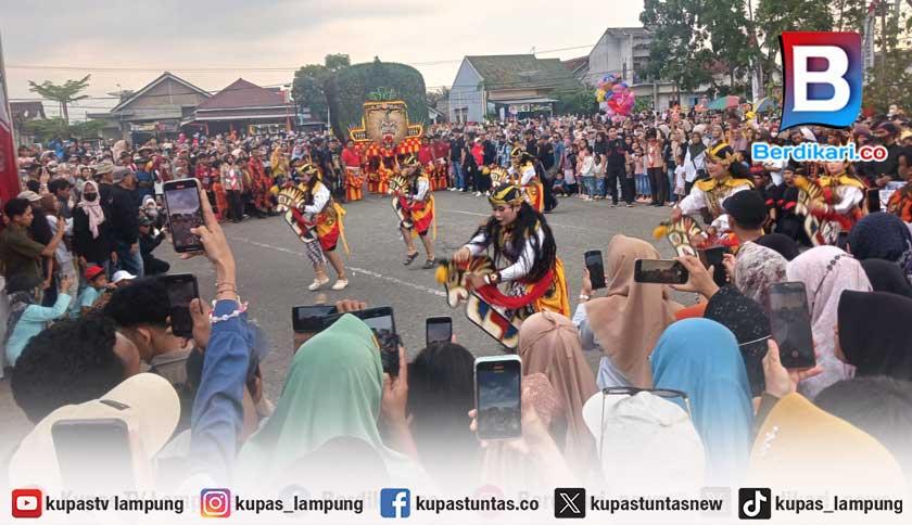 Pringsewu Kultural Festival Jadi Panggung Persatuan, Ribuan Warga Rayakan Harmoni Budaya Nusantara