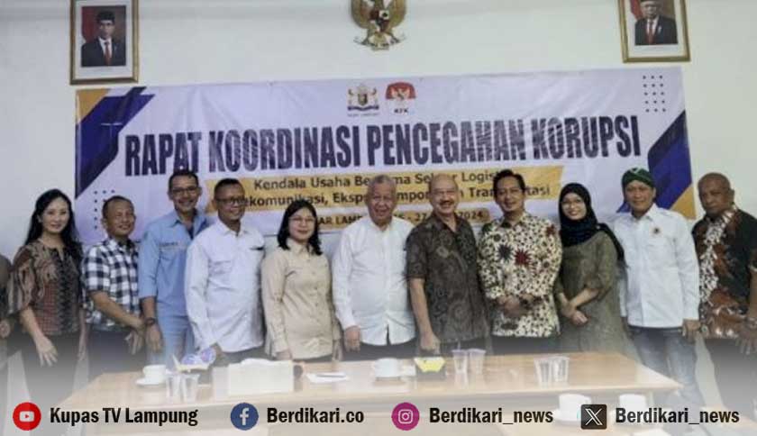 Rakor Kadin Lampung-KPK Ungkap Praktik Pungli dan Suap di Pelabuhan Panjang