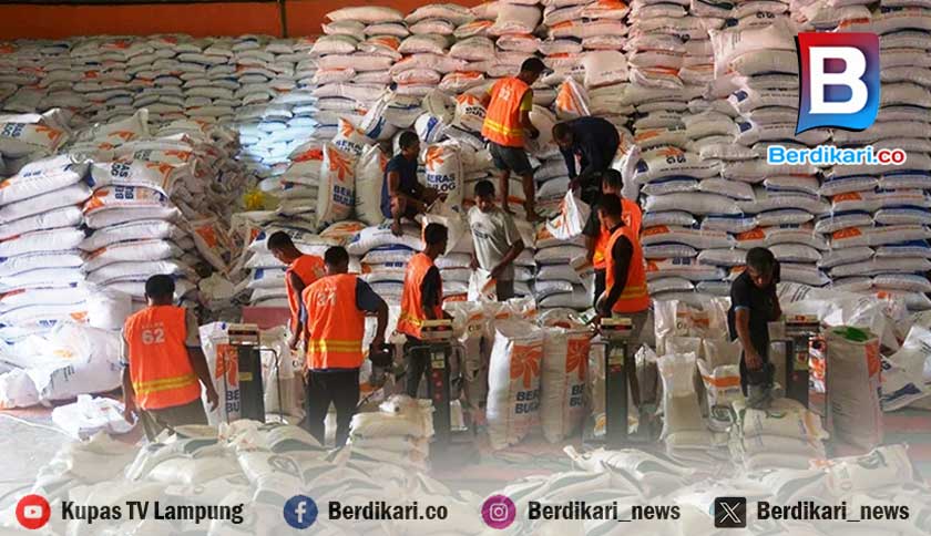 Realisasi Bantuan Pangan Beras Tahap Dua di Lampung Capai 24.890 Ton