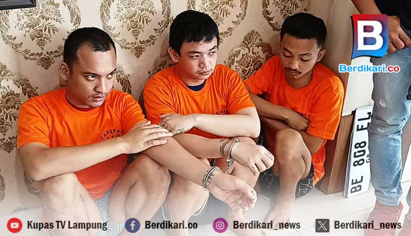 Residivis Pengedar Narkoba Aniaya Pemotor di Bandar Lampung