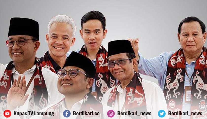 Resmi! Anies-Cak Imin, Ganjar-Mahfud, Prabowo-Gibran Peserta Pilpres 2024, Pengundian Nomor Urut Hari Ini