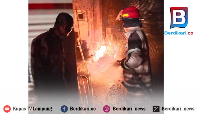 Rumah Dinas Kepala OJK Lampung Terbakar Saat Listrik Padam, Satpam Rumah Alami Luka Bakar 40 Persen