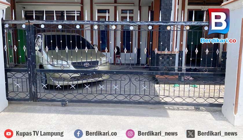 Rumah Warga Bandar Lampung Dilempar Bom Molotov