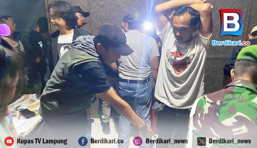 Satu Pengunjung Positif Narkoba Dalam Razia Hiburan Malam di Tanggamus