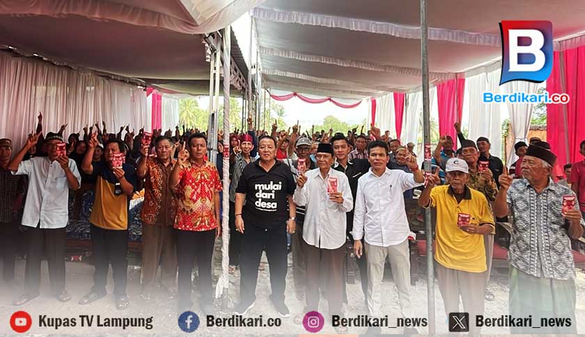 Sebut Lampung Selatan Miliki SDA Melimpah, Arinal Djunaidi Janji Beri Pendampingan Bagi Petani untuk Tingkatkan Kesejahteraan