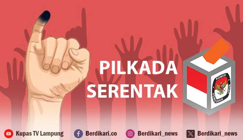 Sejumlah Mantan Pejabat Pemprov Berkompetisi di Pilkada Lampung Utara Hingga Pringsewu