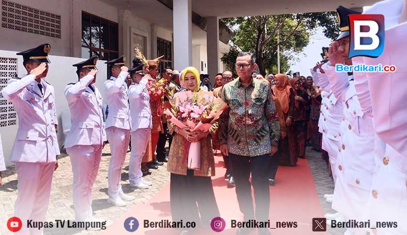 Sekda Lampung Fahrizal Darminto Masuki Purna Tugas