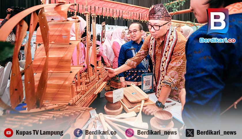 Sektor Kerajinan Tangan Lampung Dibidik Jadi Andalan Ekonomi dan Buah Tangan Wisatawan